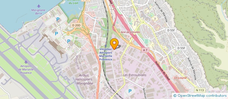 localisation de l'entreprise MECA SUD à VITROLLES