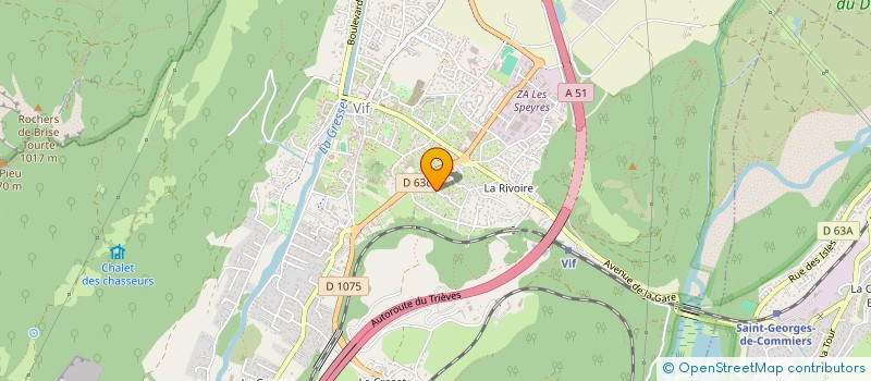 localisation de l'entreprise MECA SYNERGIE à VIF