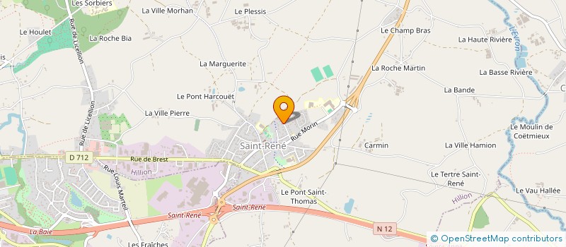 localisation de l'entreprise MECA SYSTEM MM à HILLION