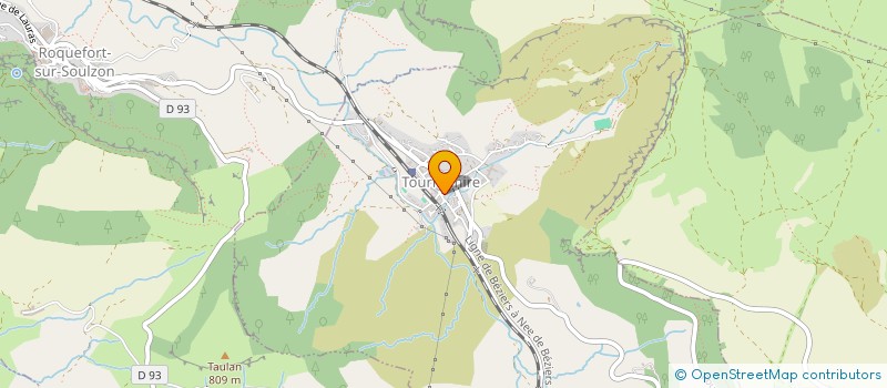 localisation de l'entreprise MECA TECHNOLOGIE  ROQUEFORT-SUR-SOULZON