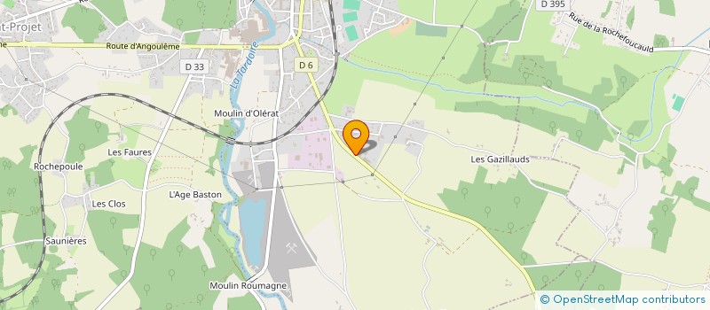 localisation de l'entreprise MECA TOP à LA ROCHEFOUCAULD-EN-ANGOUMOIS