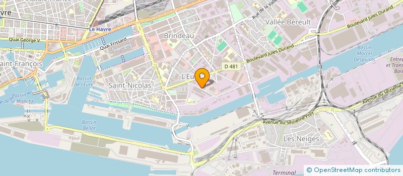 localisation de l'entreprise MECA TRAILER à LE HAVRE