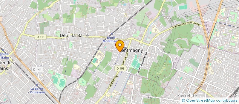 localisation de l'entreprise MECA TRANSPORT  MONTMAGNY