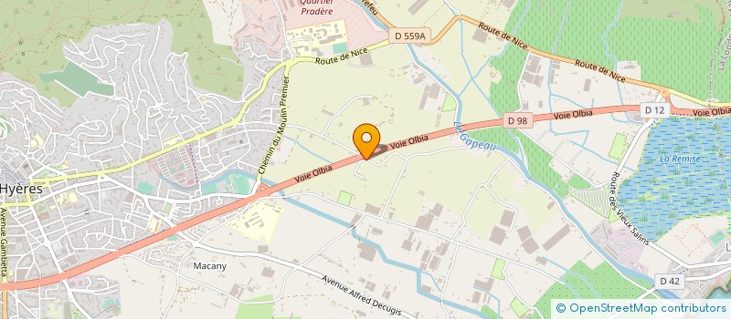 localisation de l'entreprise MECA TRANSPORT 83  VALENSOLE