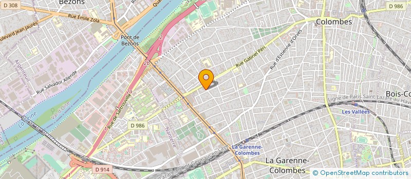 localisation de l'entreprise MECA VIDEO FRANCE à COLOMBES