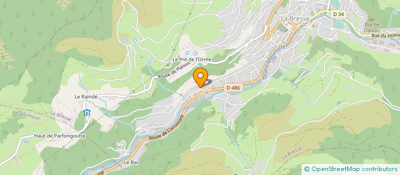 localisation de l'entreprise MECA2V à LA BRESSE