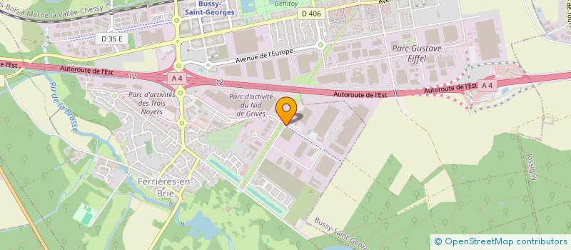 localisation de l'entreprise MECA7  BUSSY-SAINT-GEORGES