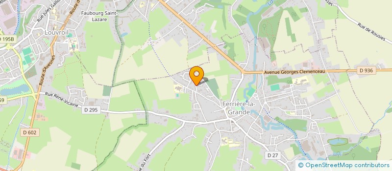 localisation de l'entreprise MECAB INGENIERIE  FERRIERE-LA-GRANDE