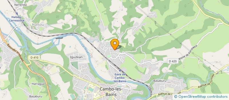 localisation de l'entreprise MECABASKANBO à CAMBO-LES-BAINS