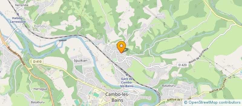 localisation de l'entreprise MECABASKANBO DDS à CAMBO-LES-BAINS