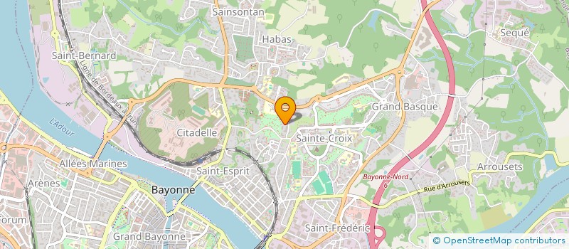 localisation de l'entreprise MECABASQUE à BAYONNE