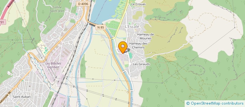 localisation de l'entreprise MECABAT  L'ESCALE