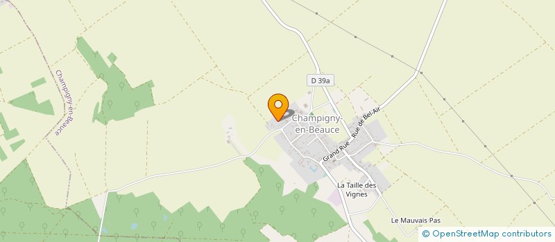 localisation de l'entreprise MECABAT  CHAMPIGNY-EN-BEAUCE