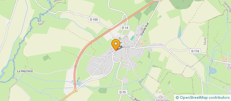 localisation de l'entreprise MECABJ2870  SAULX