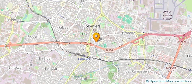 localisation de l'entreprise MECACHEN à COLOMIERS