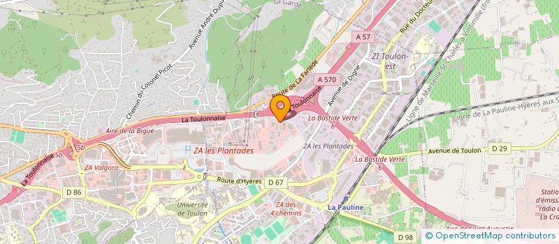 localisation de l'entreprise MECACONCEPT.PRO à LA GARDE