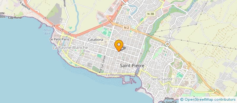 localisation de l'entreprise MECACYCLES SUD SARL à SAINT-PIERRE