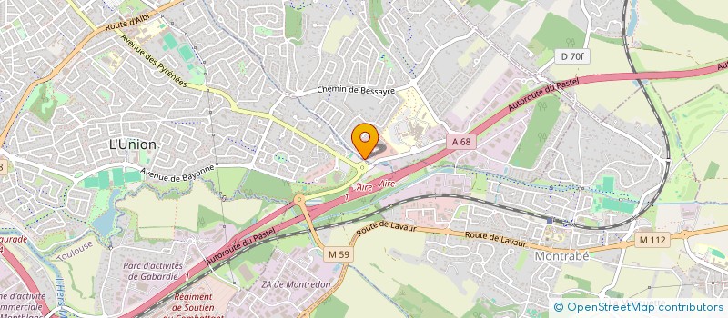 localisation de l'entreprise MECADANCEL à SAINT-JEAN