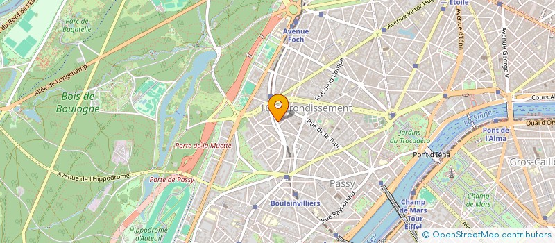 localisation de l'entreprise MECADENT  PARIS