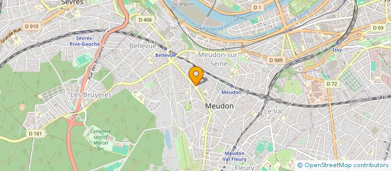localisation de l'entreprise MECADIS à MEUDON