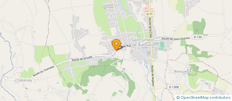 localisation de l'entreprise MECADRIVE  SAINT-SIMEON-DE-BRESSIEUX