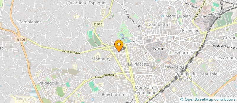 localisation de l'entreprise MECADRIVE PRO  NIMES