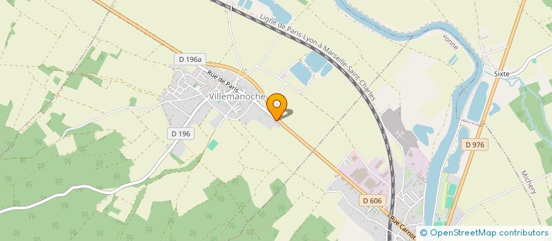 localisation de l'entreprise MECAELEC-CONCEPT  PONT-SUR-YONNE