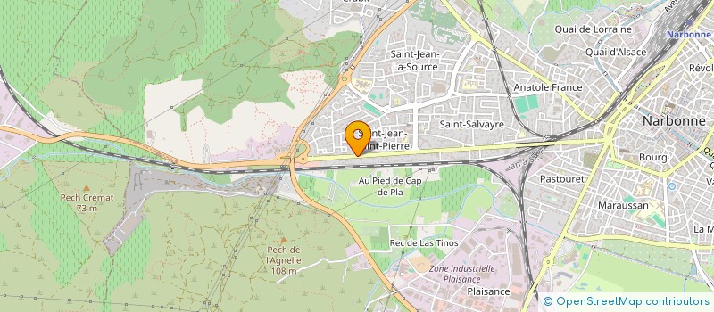localisation de l'entreprise MECAFLASH à NARBONNE