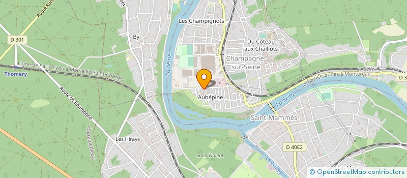 localisation de l'entreprise MECAGIL à CHAMPAGNE-SUR-SEINE