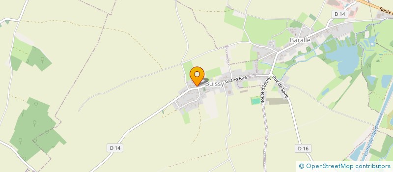 localisation de l'entreprise MECAGRI-JESSU  BUISSY