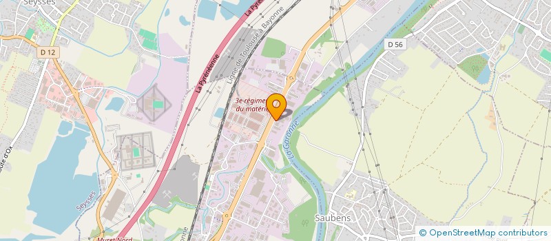 localisation de l'entreprise MECAGROUP à MURET