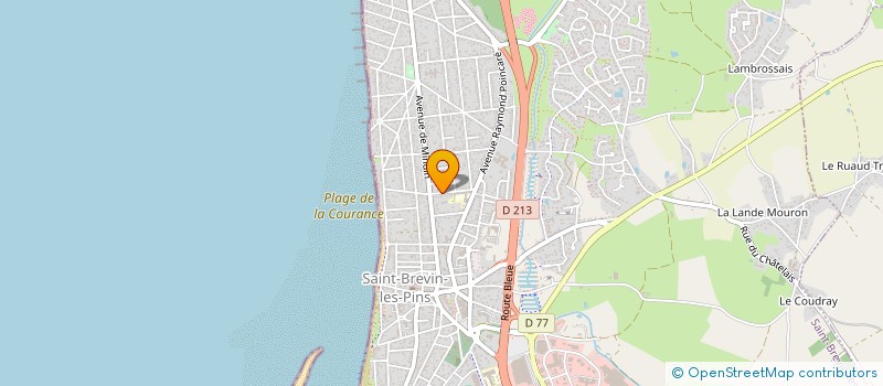 localisation de l'entreprise MECAGX à SAINT-BREVIN-LES-PINS