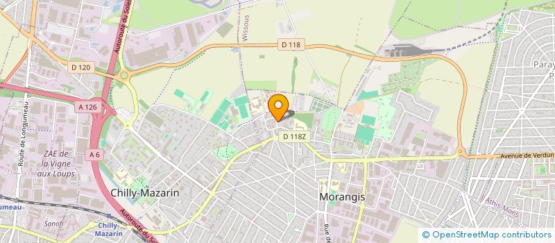 localisation de l'entreprise MECAHUB à MORANGIS