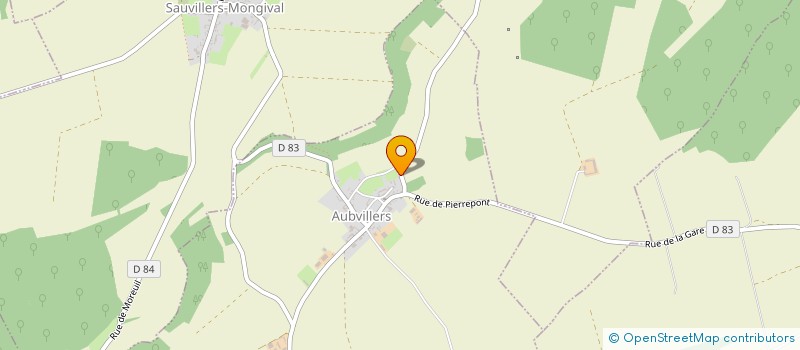 localisation de l'entreprise MECALEM FRANCE à GLISY