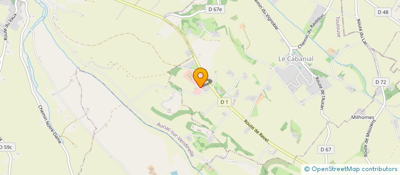 localisation de l'entreprise MECALEX  LE CABANIAL