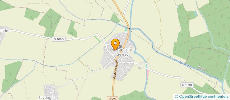 localisation de l'entreprise MECALEX à NOIRON-SOUS-GEVREY