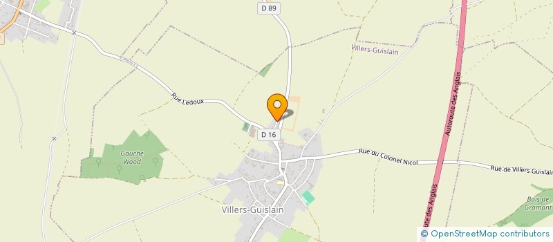 localisation de l'entreprise MECALIFT à VILLERS-GUISLAIN