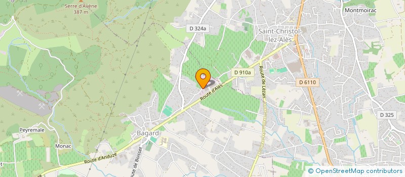 localisation de l'entreprise MECALILE à BAGARD