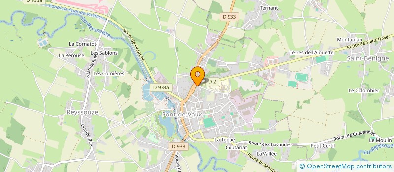 localisation de l'entreprise MECALIVE AUTOWORKS  PONT-DE-VAUX