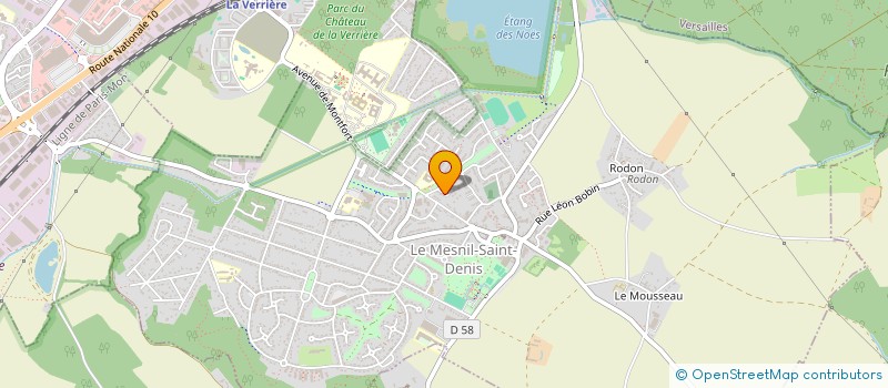 localisation de l'entreprise MECALOGIC INGENIERIE  MESNIL-SAINT-DENIS (LE)