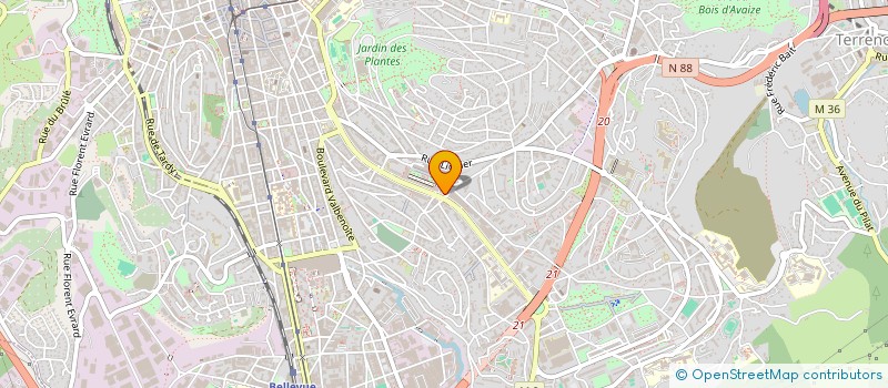 localisation de l'entreprise MECALOIRE  SAINT-ETIENNE