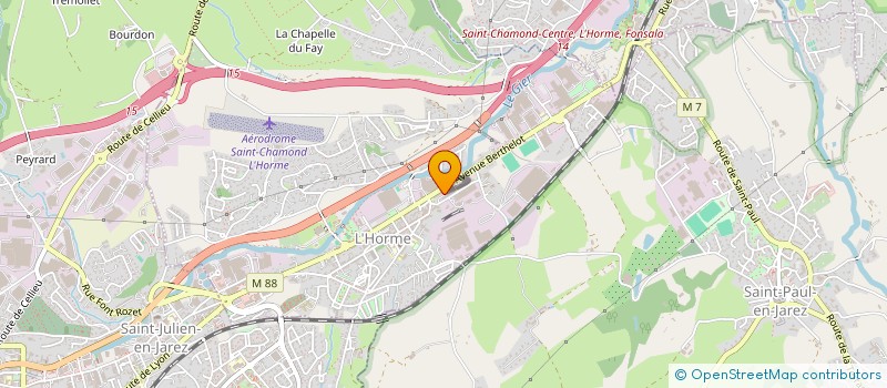 localisation de l'entreprise MECALOIRE INDUSTRIE  L'HORME