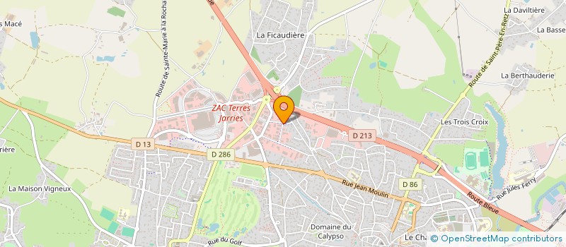 localisation de l'entreprise MECAMARINE PORNIC à PORNIC