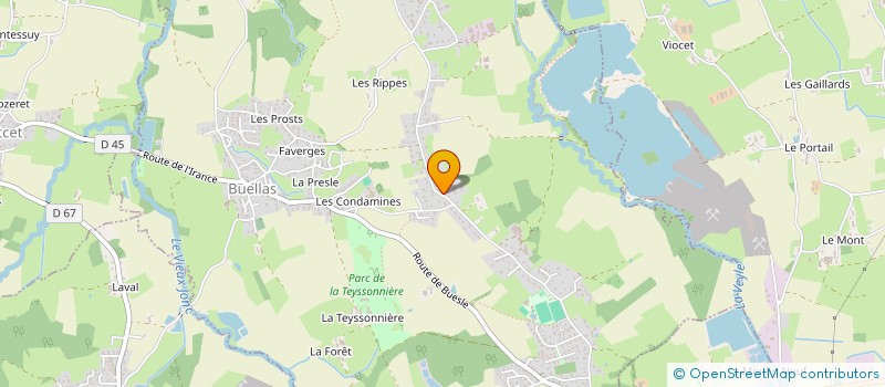 localisation de l'entreprise MECAMATIC à BUELLAS