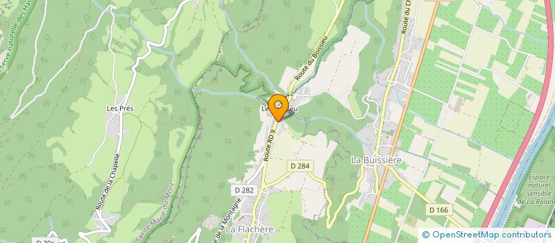 localisation de l'entreprise MECAMAX  LA FLACHERE