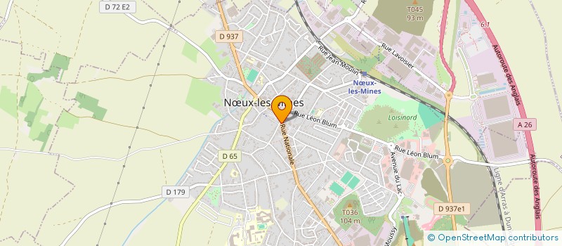 localisation de l'entreprise MECAMAX MOTOS  NUX-LES-MINES