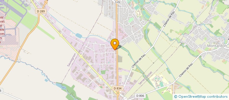 localisation de l'entreprise MECAMETRIC à SERRES-CASTET