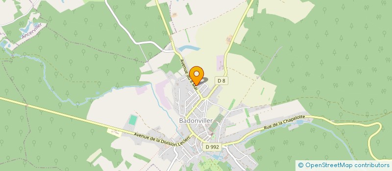 localisation de l'entreprise MECAMOT DISTRIBUTION à BADONVILLER