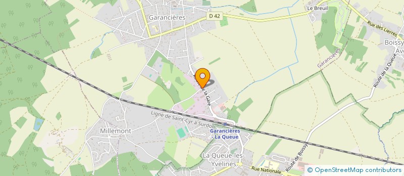 localisation de l'entreprise MECAN'AUTO à COIGNIERES