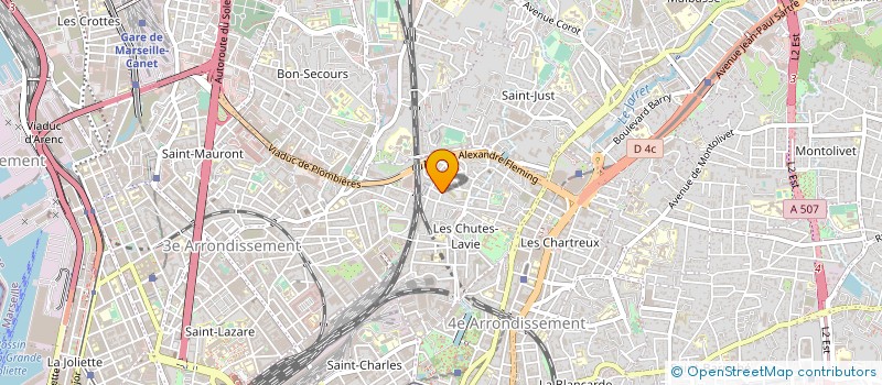 localisation de l'entreprise MECAN'EAU à MARSEILLE